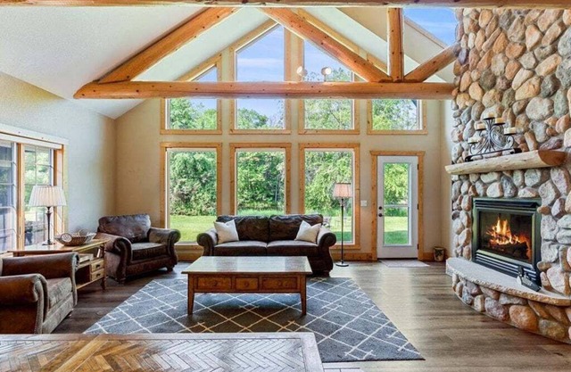 Popular Interlachen Condo with Relaxing Creek Views & steps away from Gull Lake