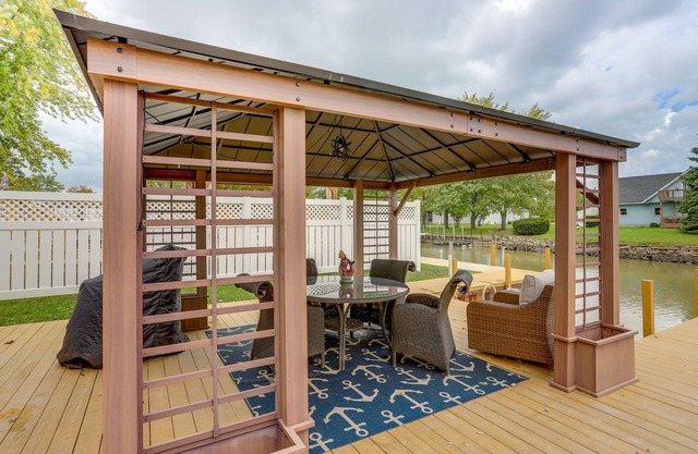 Port Clinton Home w/ Private Dock + Gazebo!