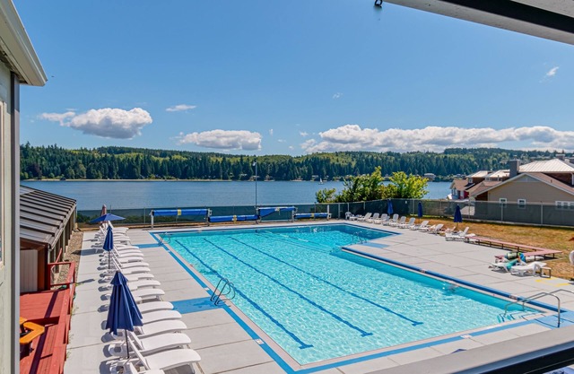 Port Ludlow Resort condo with scenic views, pools, tennis, & covered patio