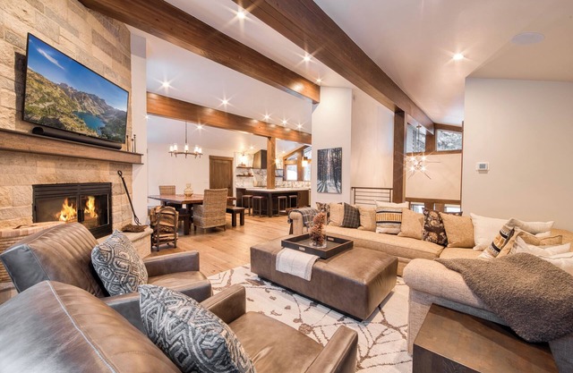 Powder Creek by Tahoe Getaways - Gorgeous Creekside in Alpine Meadows 4 BR Monthly or Ski Lease