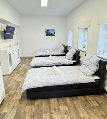Premium 4 Bett Appartment ,WIFI, Waipu TV, Waschmaschine, Trockner, Küche in Hamm