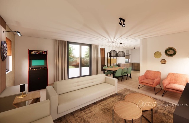 Premium Game 6p - Tres Habitaciones Villa, Capacidad 6