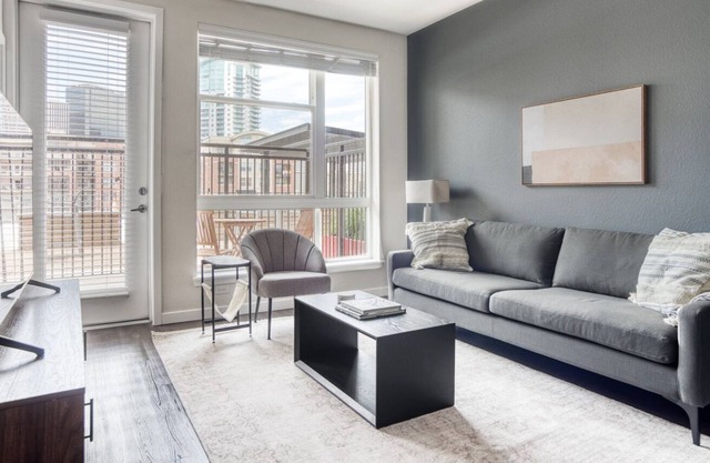 Premium Uptown 1BR w/ W/D, Gym & Pool, walk to RiNo bars, by Blueground