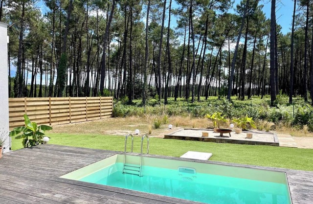 Pretty house with swimming pool in the Landes: Casa Amae