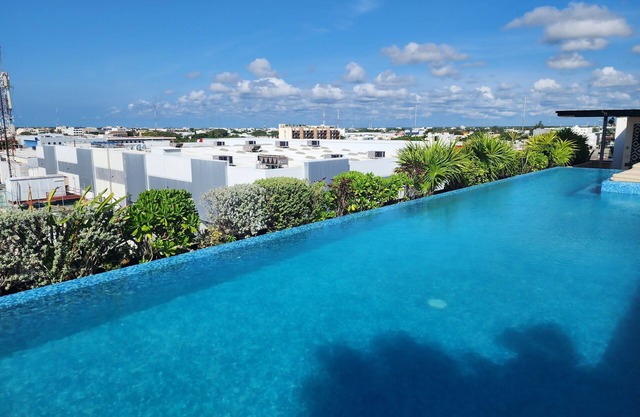 Unico y Exclusivo The City Condos |Amueblado|Cocina Equipada|200Mbps|10min Playa