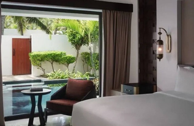 Prime Location! TWO Luxe 1BR Villas Close to Al Hisn Beach! Pool and Spa Onsite!