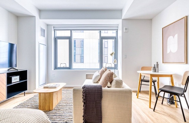 Prime NewCo South End Studio near Ink Block w. W/D and Gym by Blueground