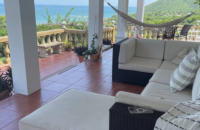 Private 1-acre beach villa with breathtaking views, waking distance from beach