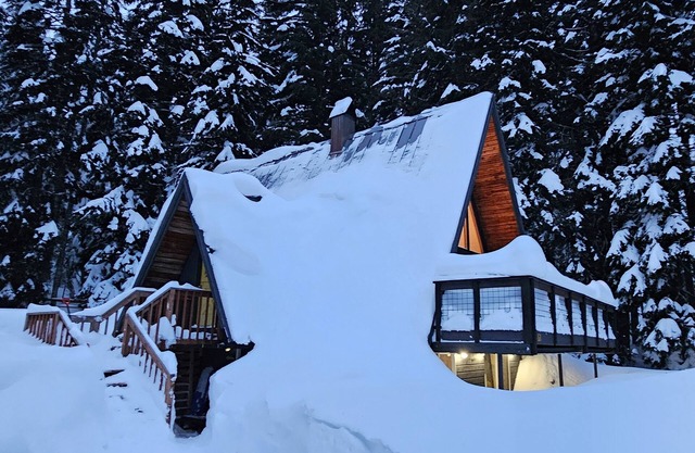 Private, alpine modern A-frame near lake & lifts with firepit & wood stove