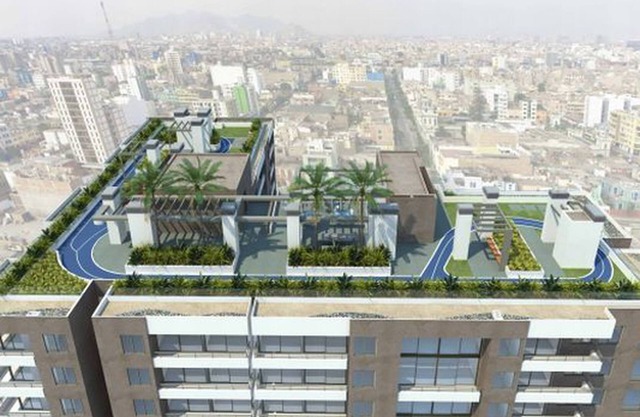 Apartamento Privado, piscina, gym y parque privado CON LINDA VISTA DE LIMA