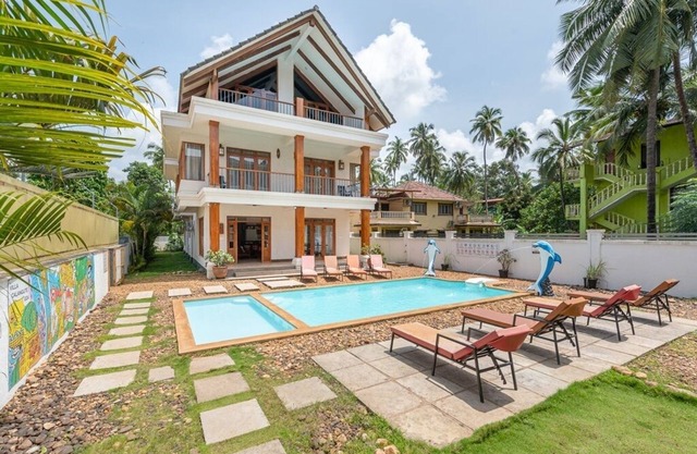Villa privada de estilo balinés con jardín ZEN y piscina