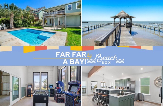 Bayfront Home with Private Pool, Pier, and Firepit