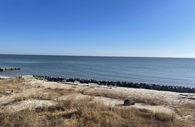 Private Beach on Chesapeake Bay Near Lighthouse