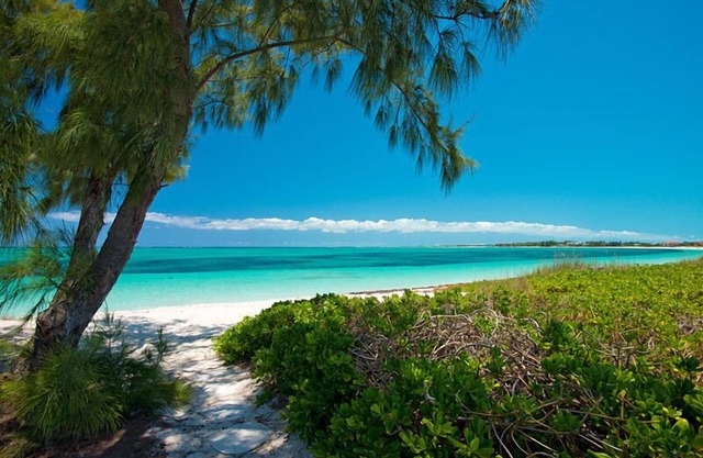 Villa privada de lujo frente al mar en Grace Bay