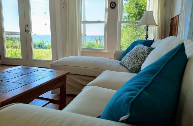 FRENTE A LA PLAYA PRIVADA, 2BR Sunset Cottage en la playa