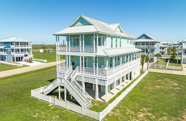 Private Beachside Village Home w/ Elevator, 2 Living Areas, 3 Decks + Patio