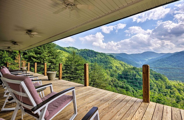 Casa privada Blue Ridge con vistas a la montaña y bañera de hidromasaje