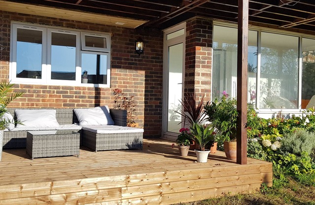 Private Brand New Coastal Garden Flat