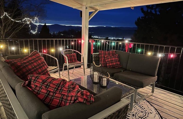 Privacy Plus con vistas a la montaña y al lago @ Barn Up The Hill Cottage