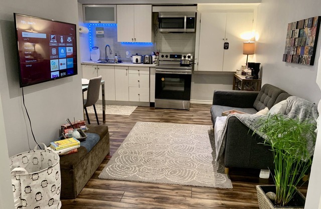 Private Cozy 1 Bedroom Apartment!!! Dedicated Wok Desk and Free Parking.
