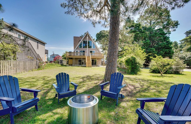 Private Dock & Beach Access: Kill Devil Hills Home