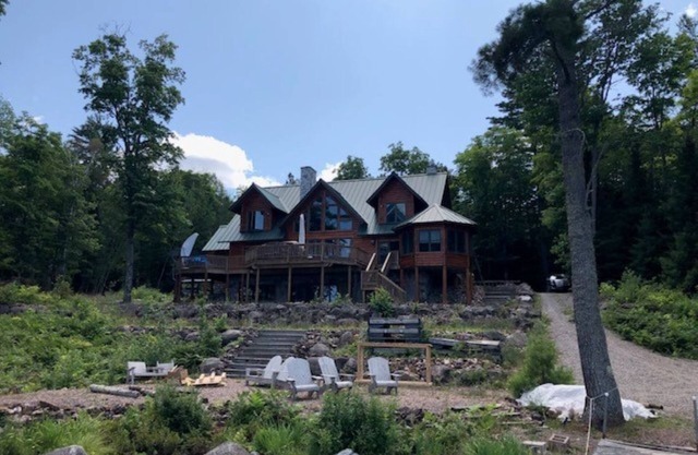Casa privada en el lago Gibson