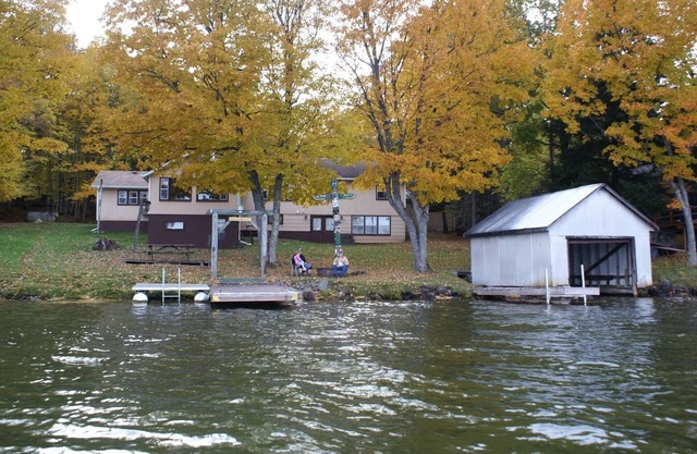 Private lakefront on the Cisco Chain in the heart of Michigan’s Upper Peninsula.