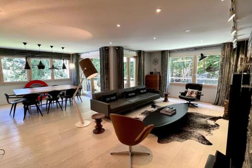 Private luxury 4 bedroom apartment in Flims Waldhaus