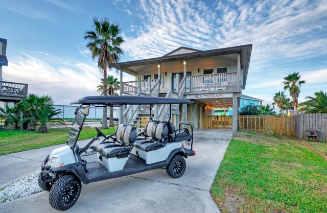 Private Pool, in Golf Cart Zone, Golf Cart for Rent | Sea Therapy by AvantStay