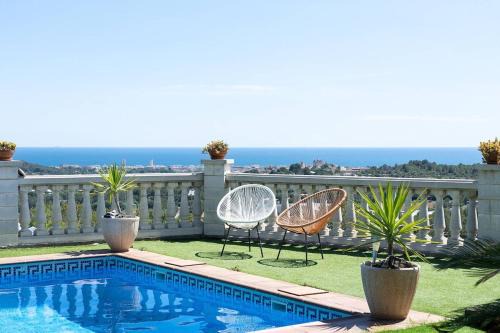 Private Pool Sea Views Calafell Villa Barcelona