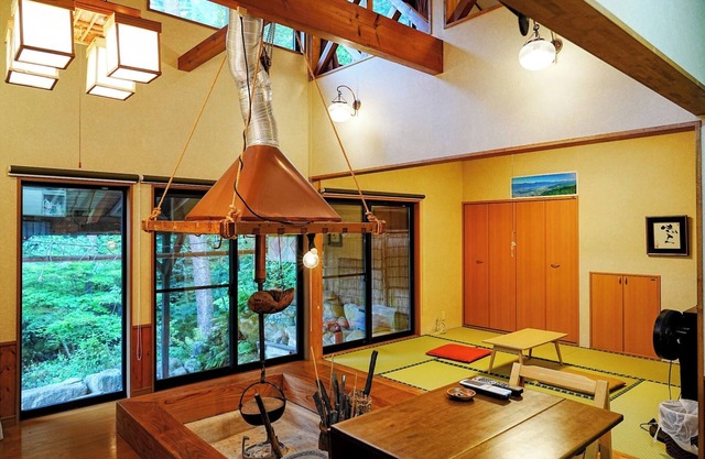 Private rental of a villa with natural hot springs / Azumino Nagano
