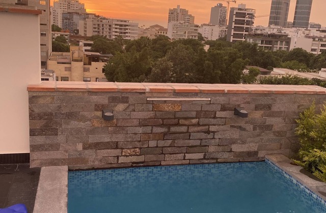 Private Rooftop with small pool & BBQ area