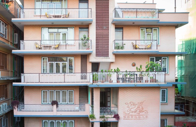 Habitación privada con balcón en el centro de thamel