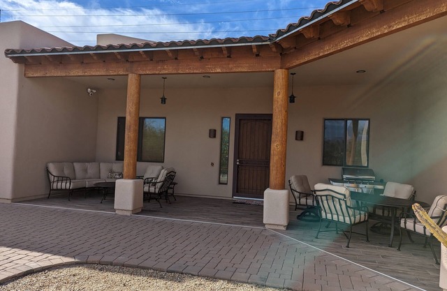 Private setting bordering McDowell Mountain Park, Golf & Hiking