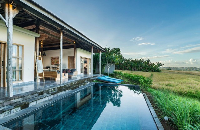 Villa con piscina privada con fabulosas vistas al mar