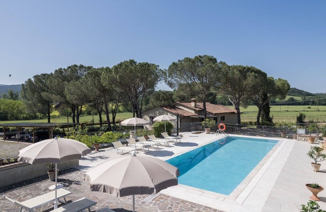Casa de vacaciones privada con WIFI, piscina privada, A/C, TV, aparcamiento, cerca de San Gimignano