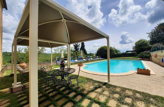 Casa de vacaciones privada con WIFI, piscina privada, A/C, TV, terraza, cerca de Montalcino