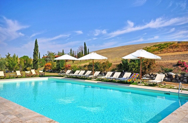 Maravillosa casa de vacaciones privada con WIFI, piscina privada, TV, patio, cerca de Montepulciano