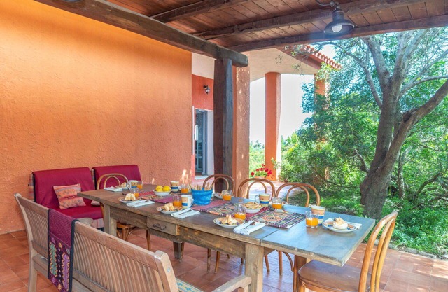 Casa de vacaciones privada con A/C, piscina privada, WIFI, TV, terraza, vista panorámica