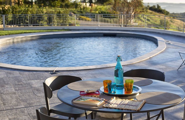Private villa with stunning views and pool