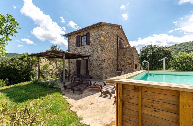Casa de vacaciones privada con WIFI, A/C, piscina privada, TV, patio, vista panorámica