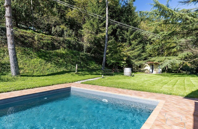 Preciosa casa de vacaciones privada con piscina privada, WIFI, TV, patio, cerca de Greve In Chianti