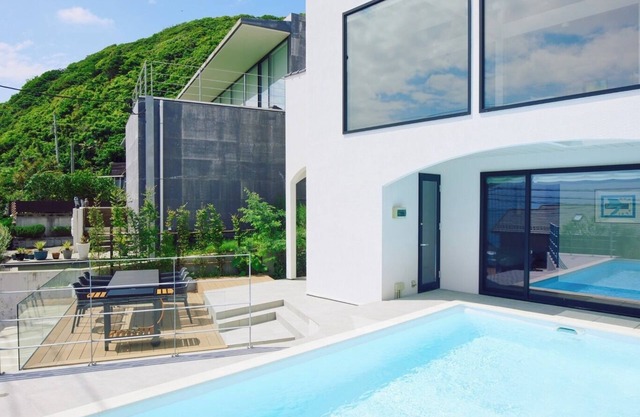 Private villa with pool and terrace where you can - Whole building rental / Yokosuka Kanagawa