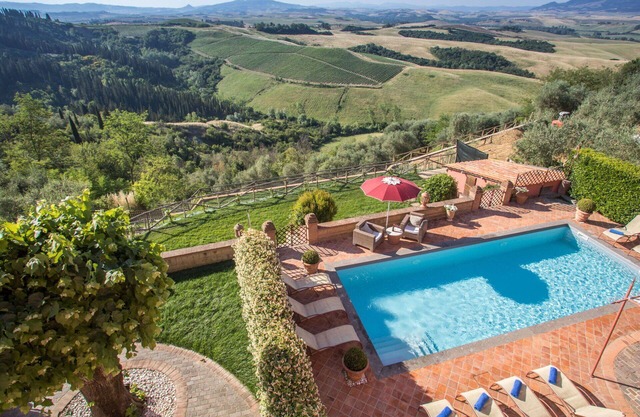 Casa de vacaciones privada con A/C, WIFI, piscina privada, TV, terraza, vista panorámica