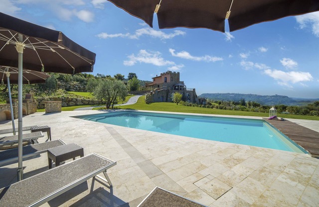 Casa de vacaciones privada con WIFI, piscina privada, A/C, TV, terraza, cerca de San Gimignano