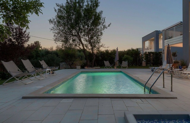 Casa de vacaciones privada con piscina privada, A/C, WIFI, TV, terraza, vista panorámica