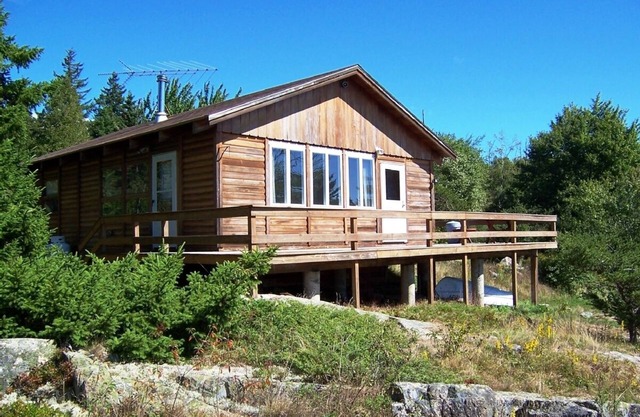 Privada Cottage Waterfront Redwood en Harbor Cerca de Acadia (Schoodic Point)