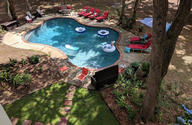 PRIVADO 16 acres MANSION, PISCINA PLAYA, DOCK, GRUPOS
