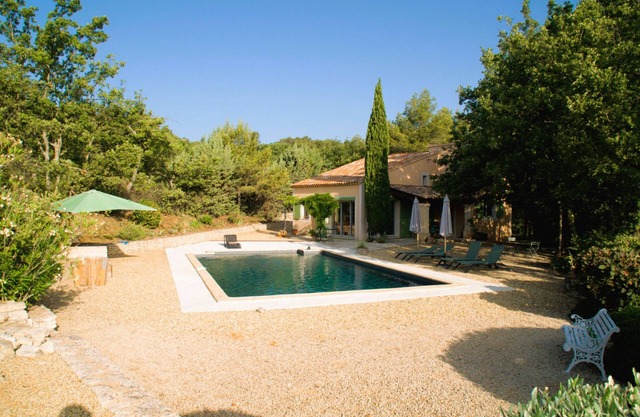 Provence modern house (air conditioning), swimming pool with panoramic view