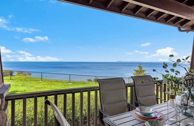 Puget Sound Sunset - Whidbey Ocean Front home with C